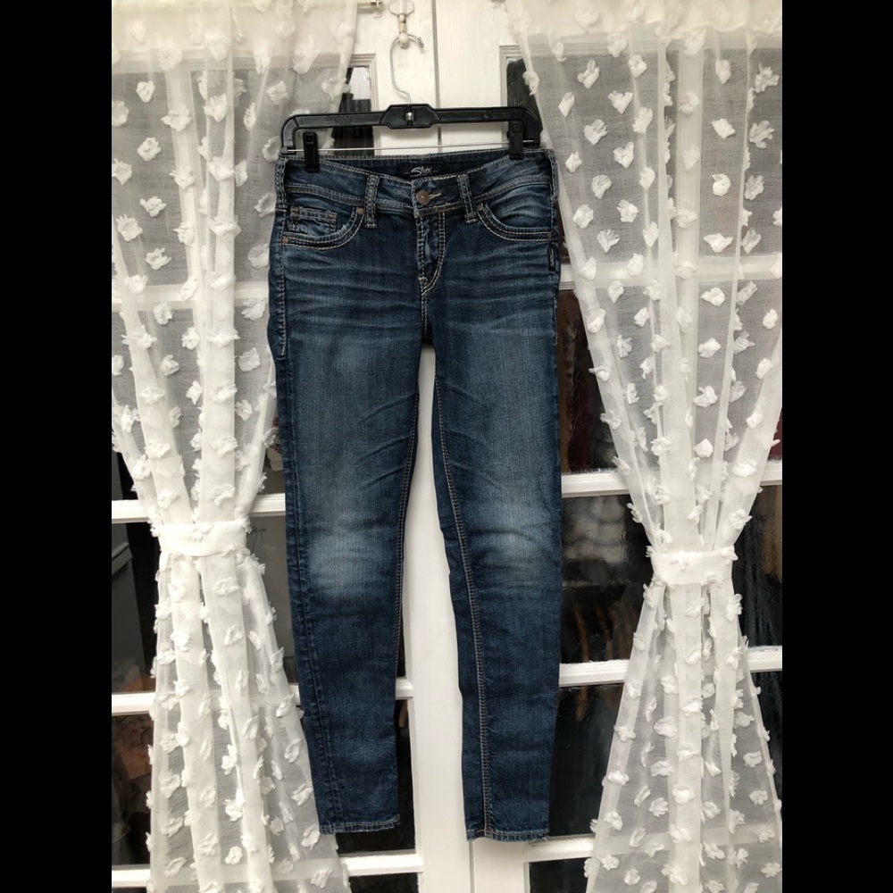 Silver jeans